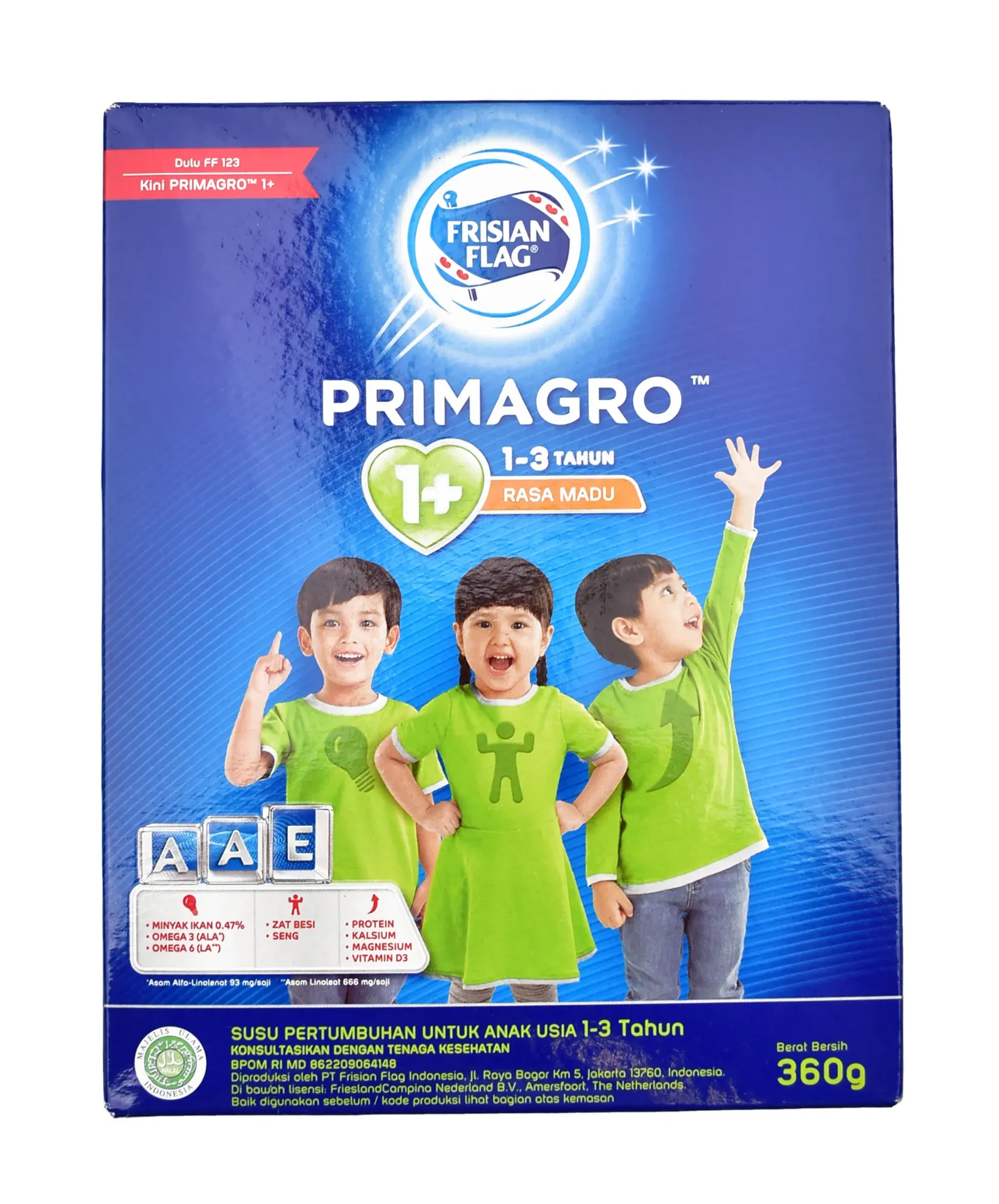 Frisian Flag Primago 1+ Madu 360GR