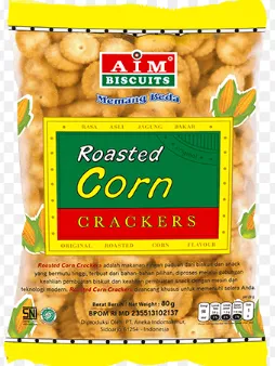 AIM Biscuits Roasted Corn Crackers 80GR