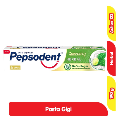 Pepsodent Pasta Gigi Herbal 190GR