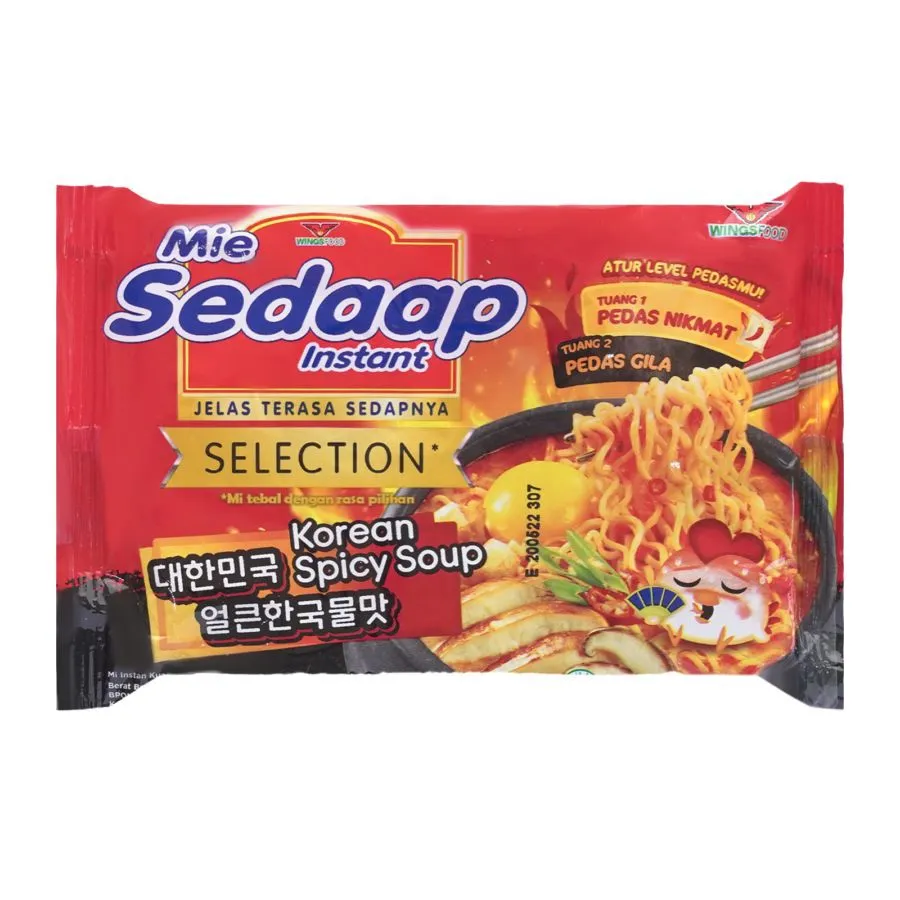 Mie Sedaap Selection Korean Spicy Soup 77GR