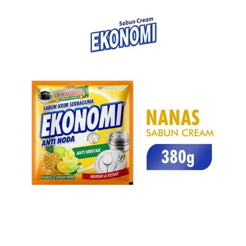 Ekonomi Sabun Cream Anti Noda Nanas & Jeruk Nipis 380GR