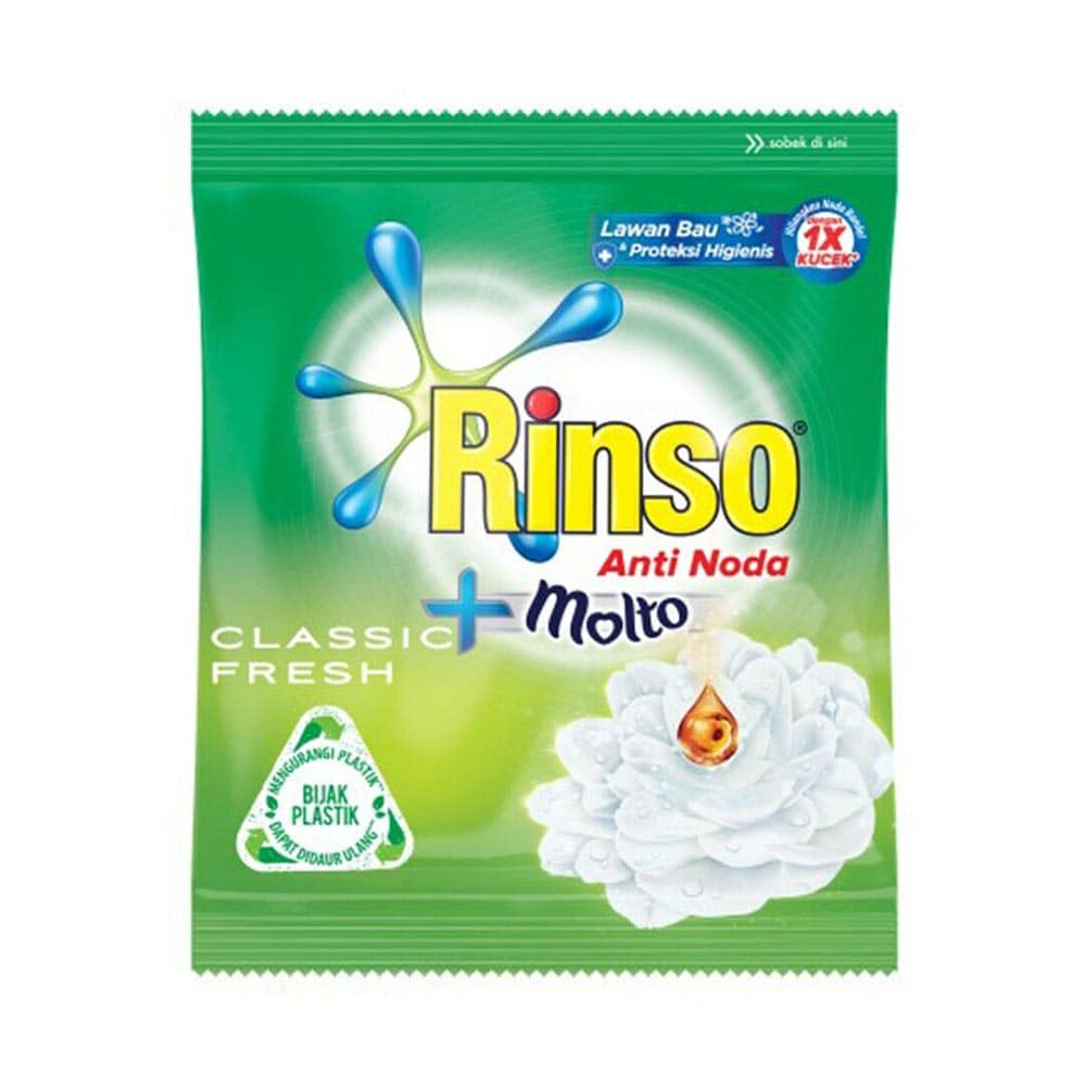 Rinso Detergen Bubuk Anti Noda Classic Fresh 40GR