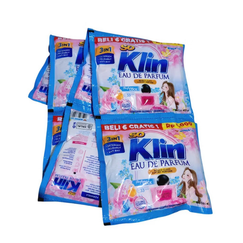 So Klin Detergen Bubuk Fleurs De Lis 43GR