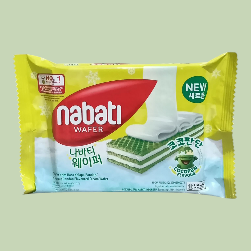 Nabati Wafer Cocopandan 37GR