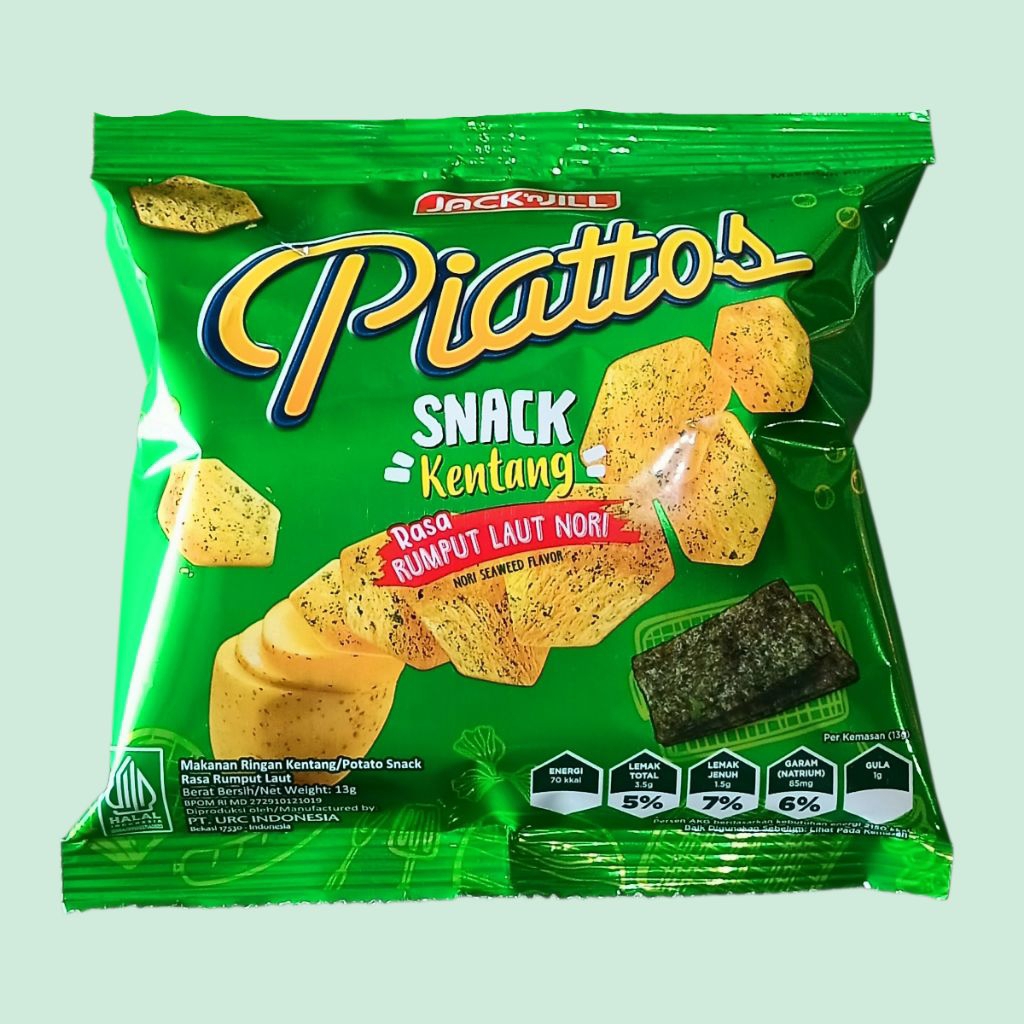 Piattos Rumput Laut Nori 13GR