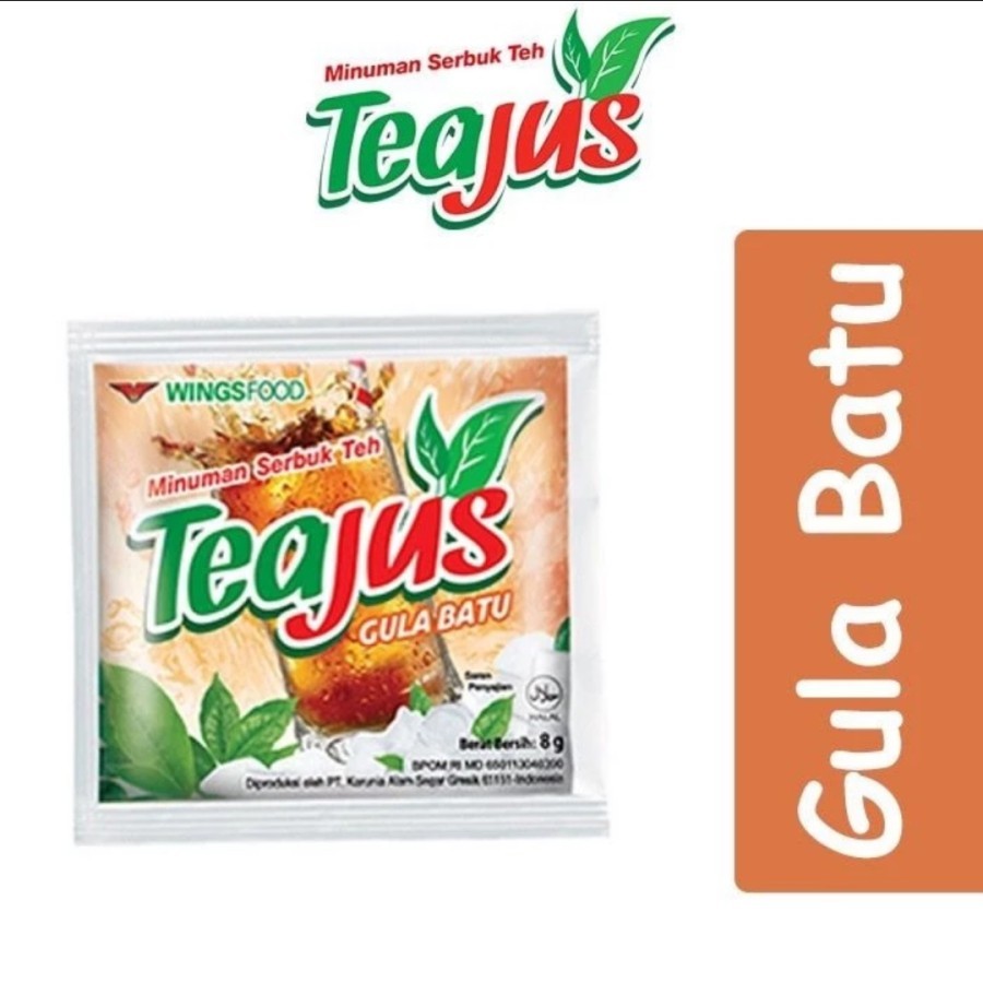 Teajus Gula Batu 10x6GR