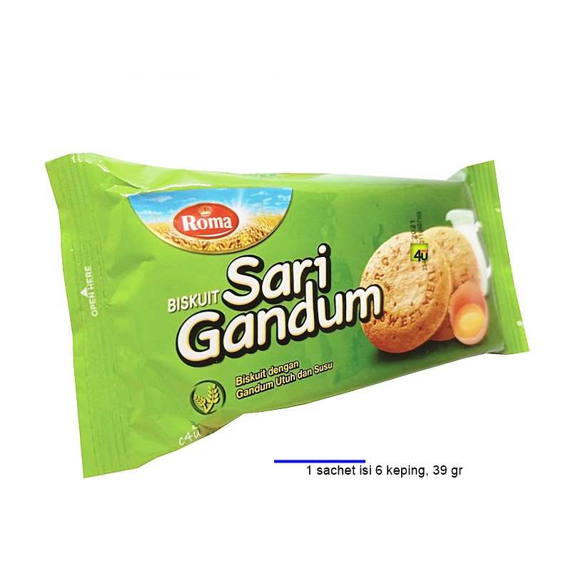 Roma Sari Gandum Biskuit 39GR