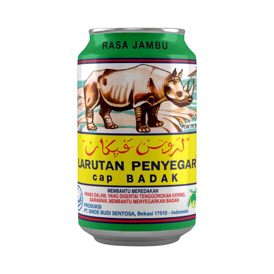 Larutan Penyegar Cap Badak Jambu Can 320ML