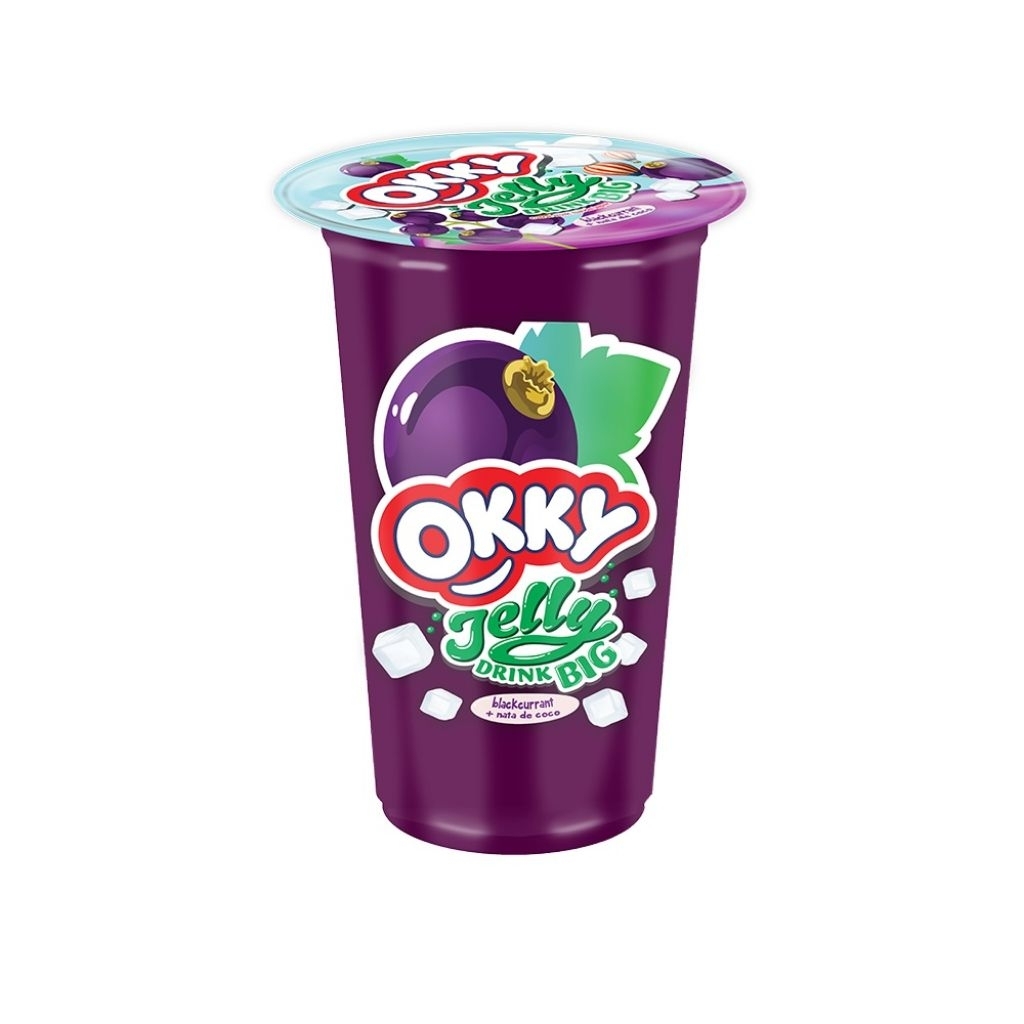 Okky Jelly Drink Maxx Blackcurrant 220ML