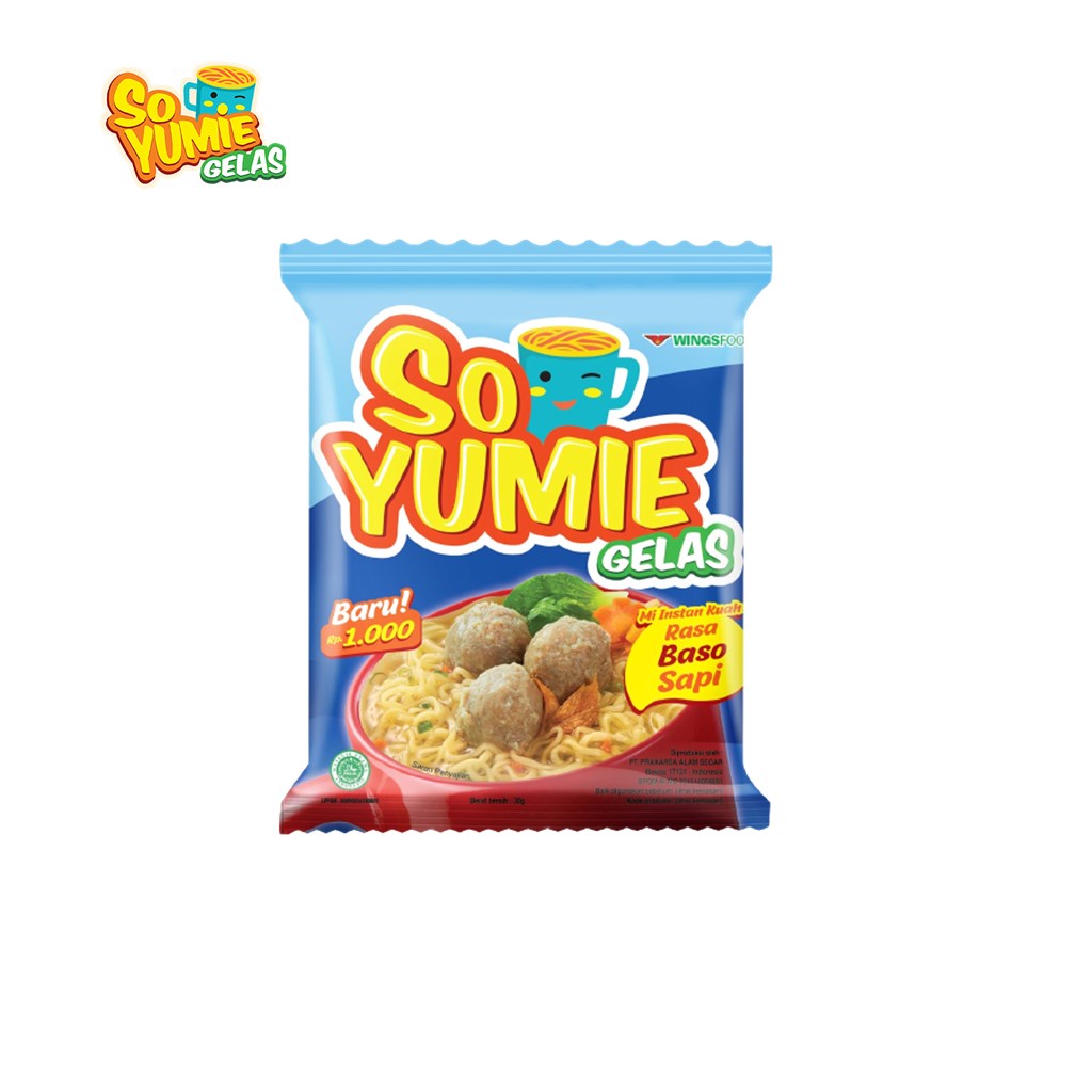 So Yumie Gelas Rasa Baso Sapi 30GR