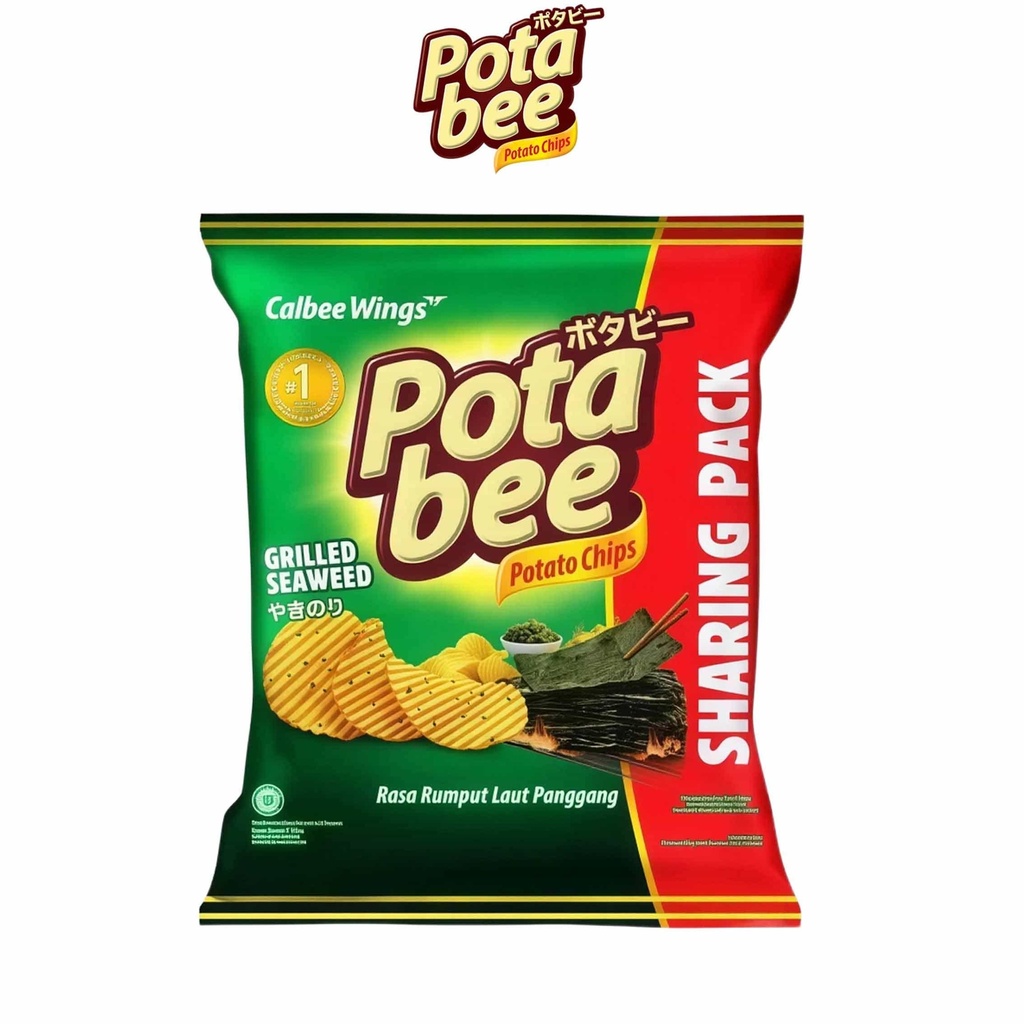 Potabee Rumput Laut Panggang 115GR