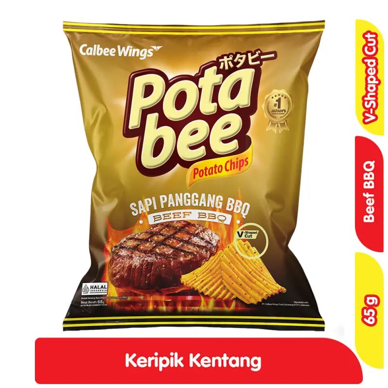 Potabee Sapi Panggang BBQ 65GR