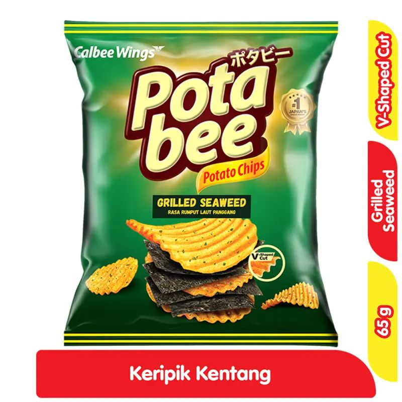 Potabee Rumput Laut Panggang 65GR