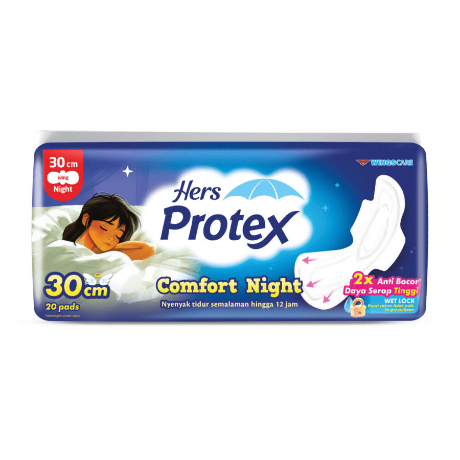 Protex Daily Comfort Night Wing 30cm 20PCS