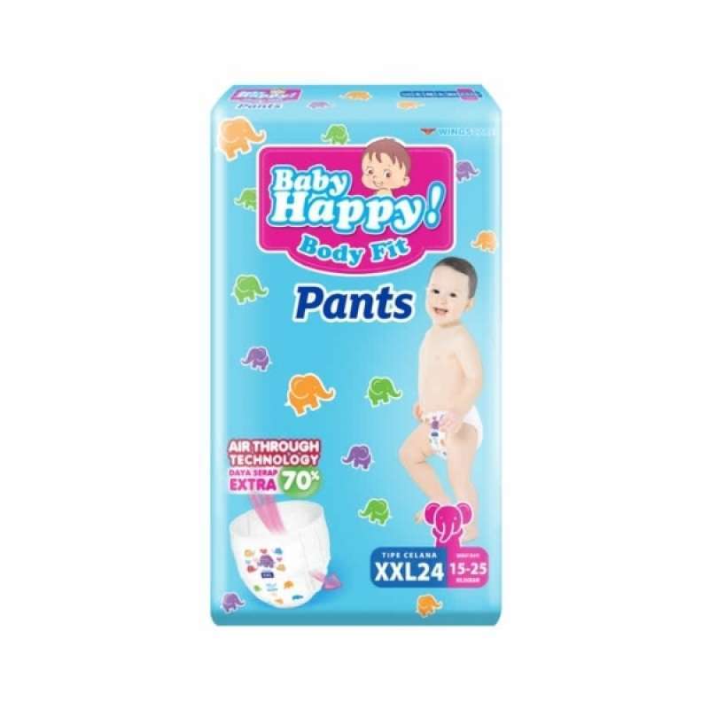 Baby Happy Body Fit Pants XXL 24PCS