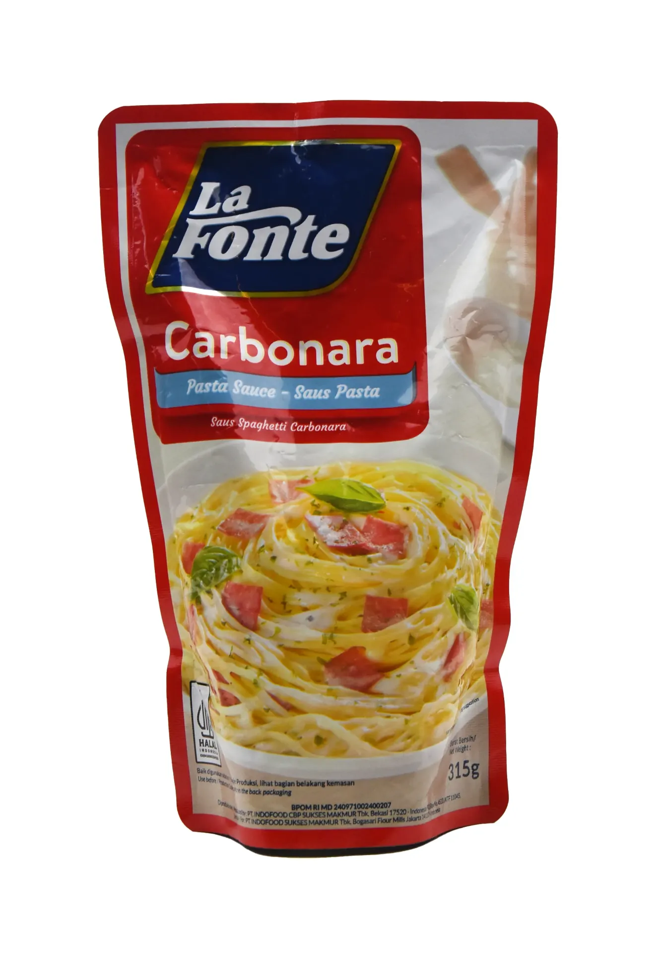 La Fonte Pasta Sauce Carbonara 315Gr