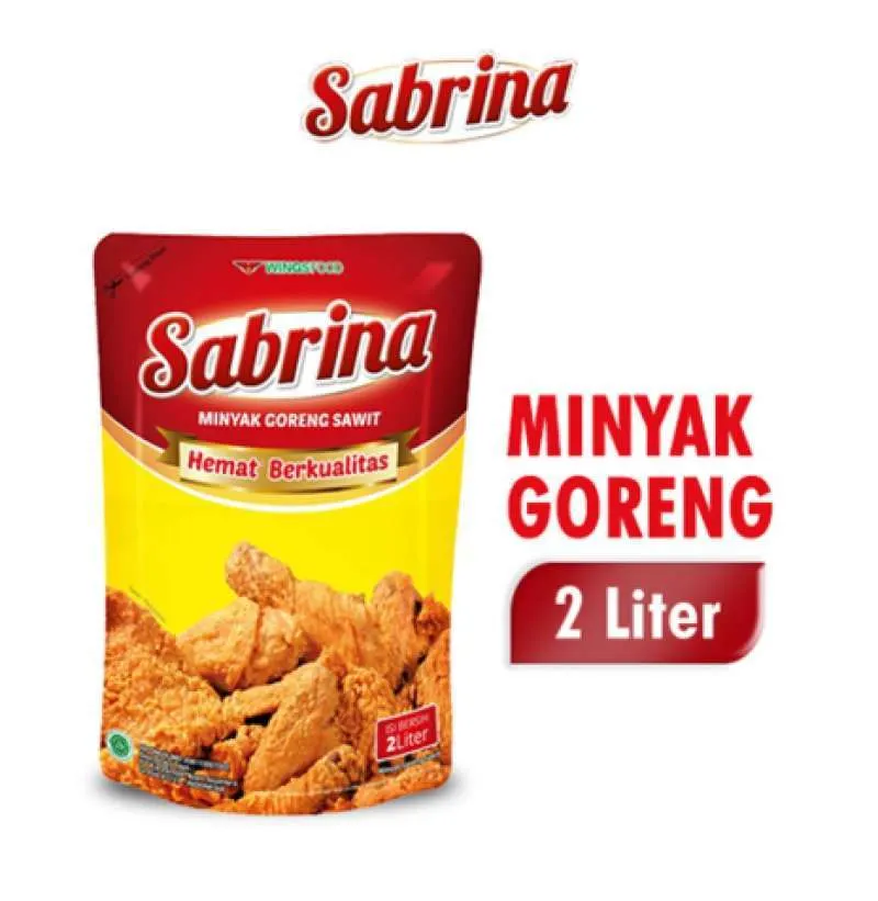Sabrina Minyak Goreng Sawit Pch 2L