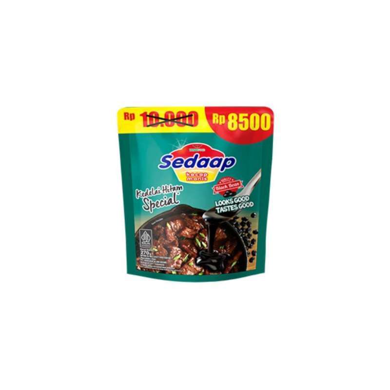 Sedaap Kecap Manis Kedelai Hitam Special Pch 270GR