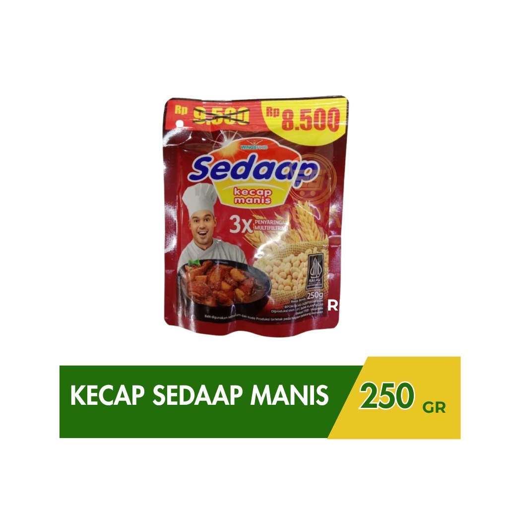 Sedaap Kecap Manis Pch 250GR
