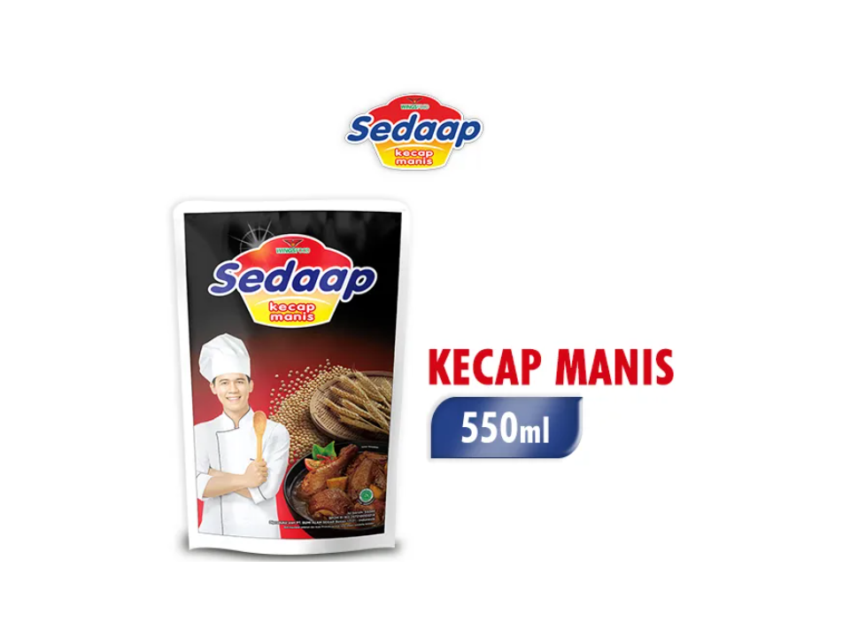 Sedaap Kecap Manis Pch 550GR