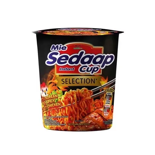 Mie Sedaap Cup Selection Korean Spicy Chicken 81GR
