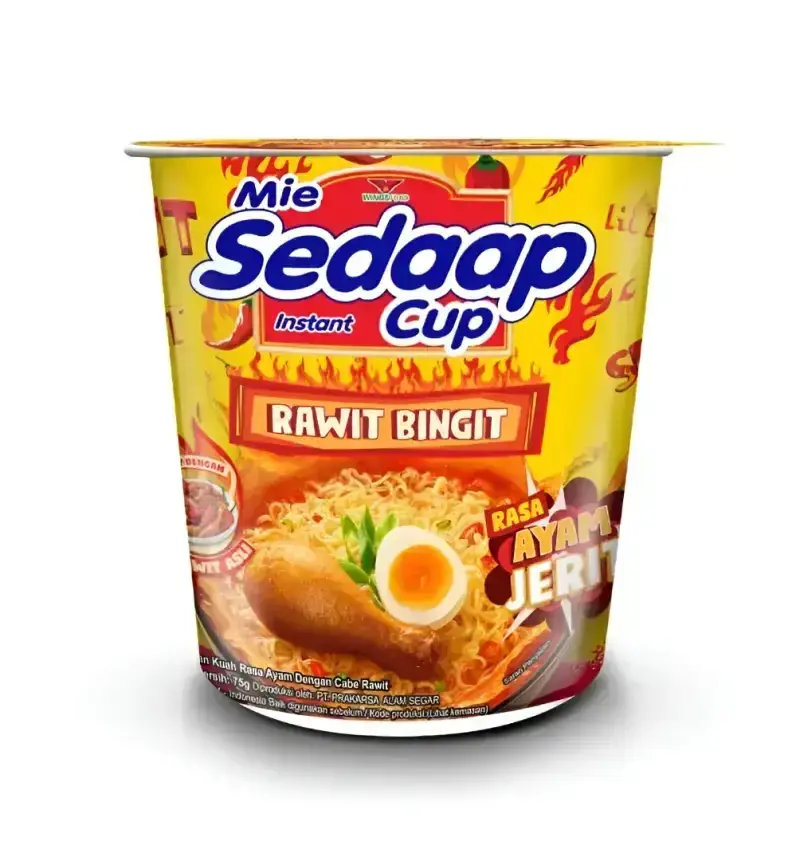 Mie Sedaap Cup Rawit Bingit Ayam Jerit 75GR