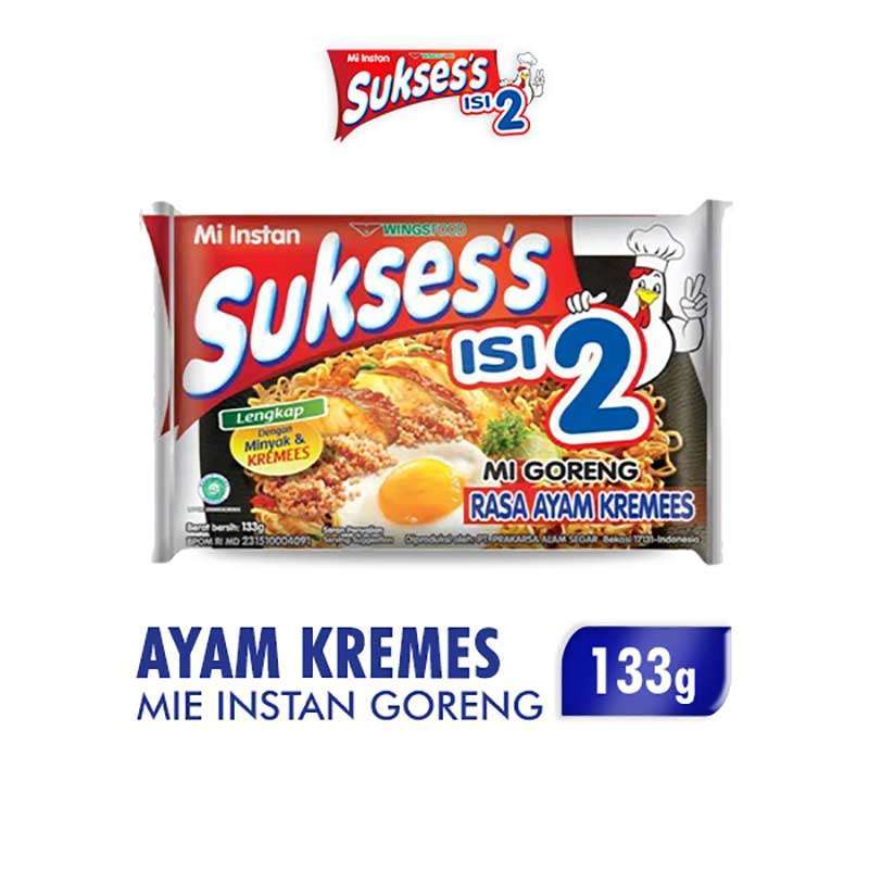Sukses's Isi 2 Rasa Ayam Kremees 133GR