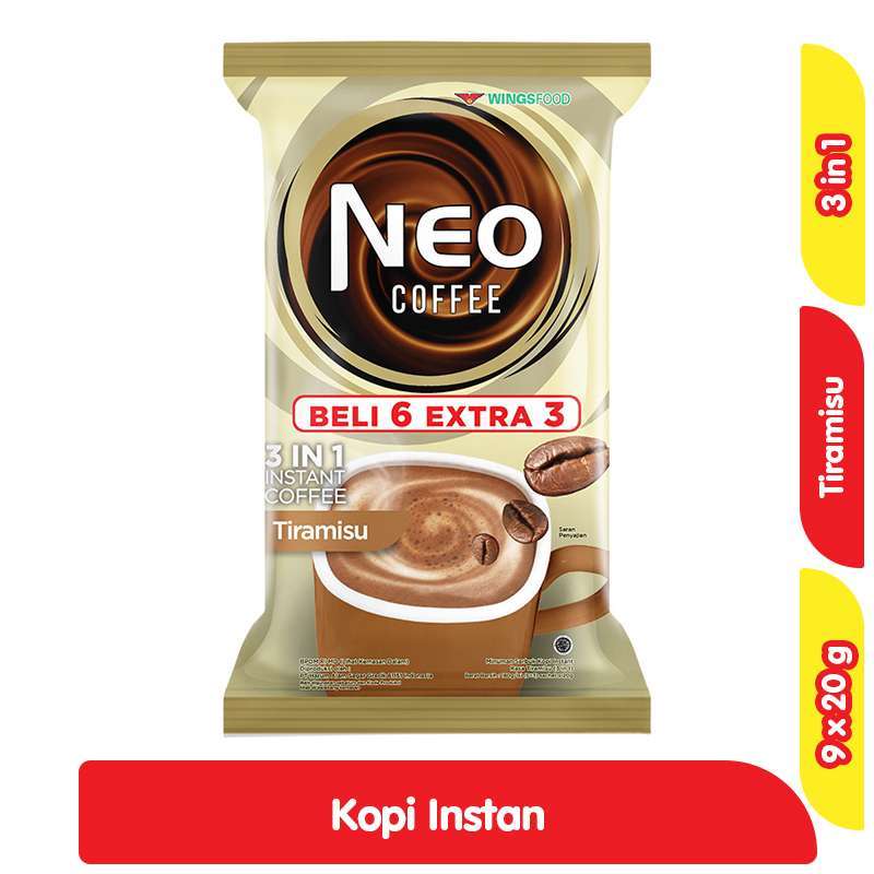 Neo Coffee 3in1 Tiramisu 9x20GR