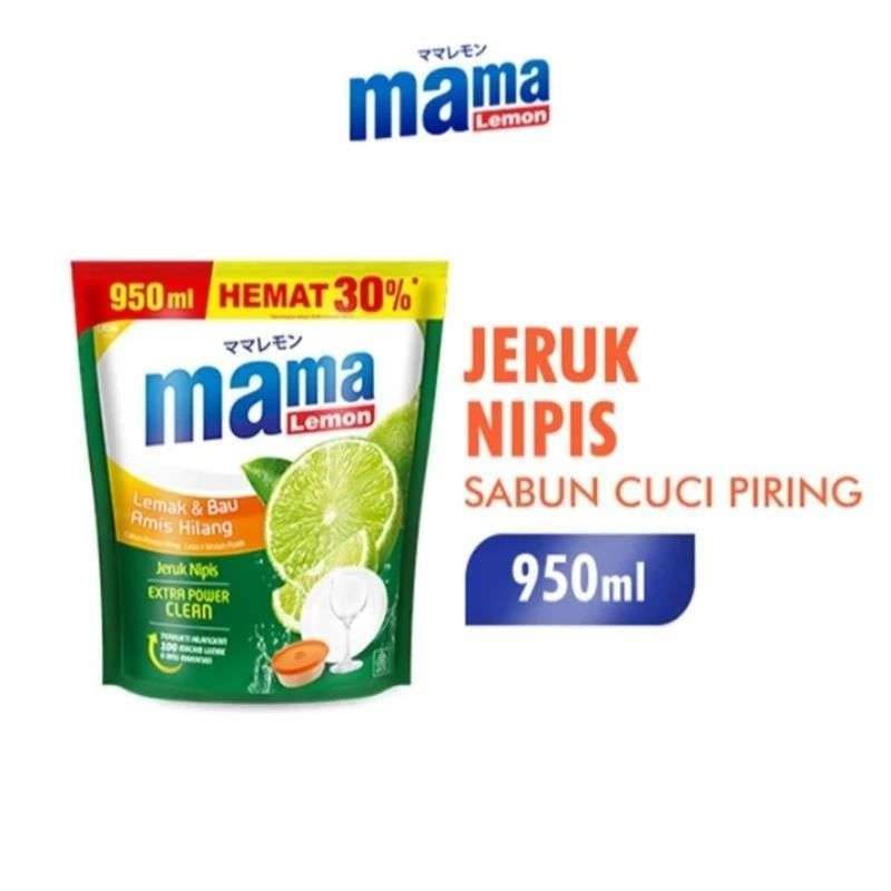 Mama Lemon Jeruk Nipis Pch 950ML
