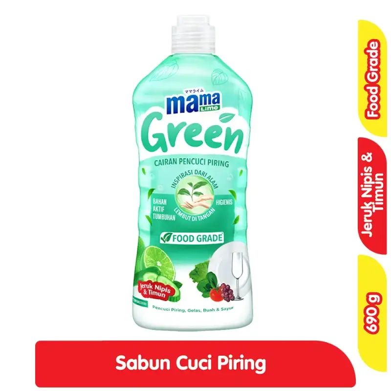 Mama Lime Green Jeruk Nipis & Timun Btl 690GR