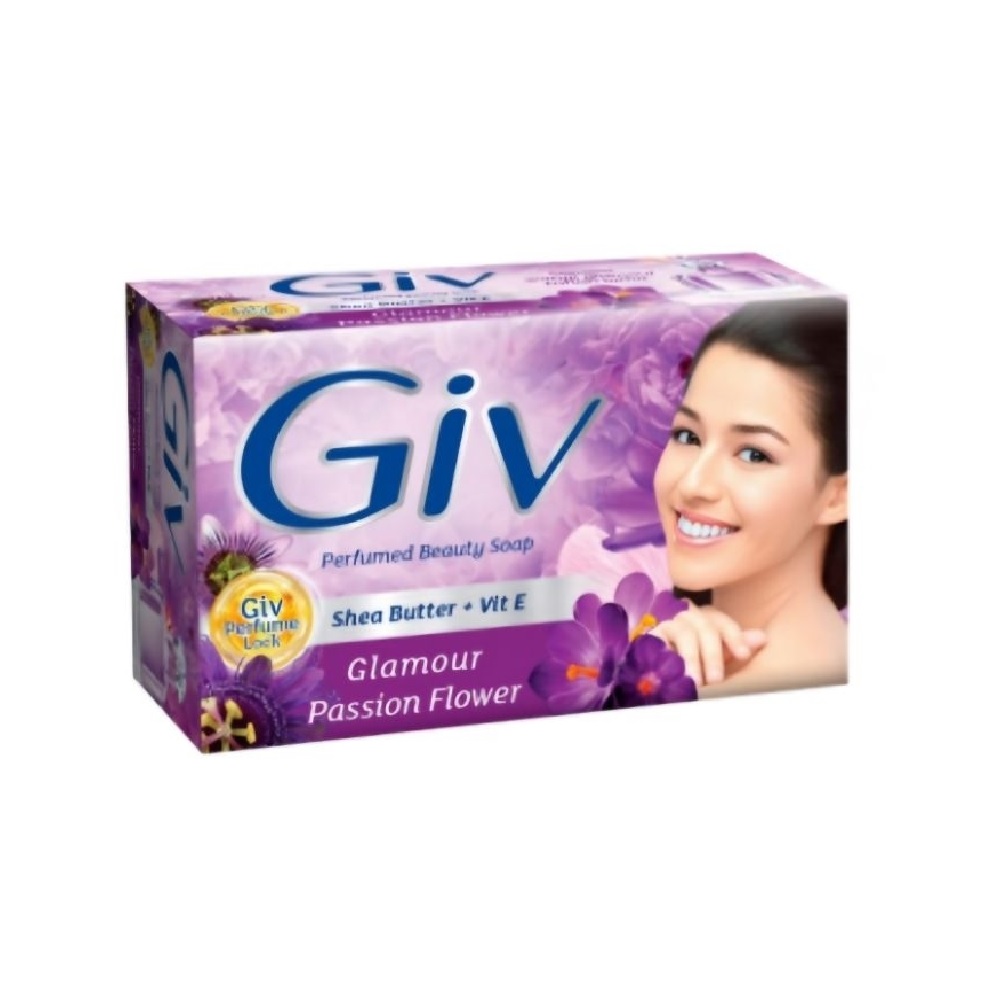 Giv Bar Soap Glamour Passion Flower 72GR