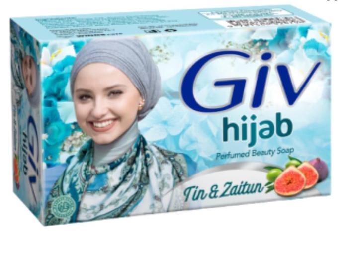 Giv Hijab Bar Soap Tin & Zaitun 72GR