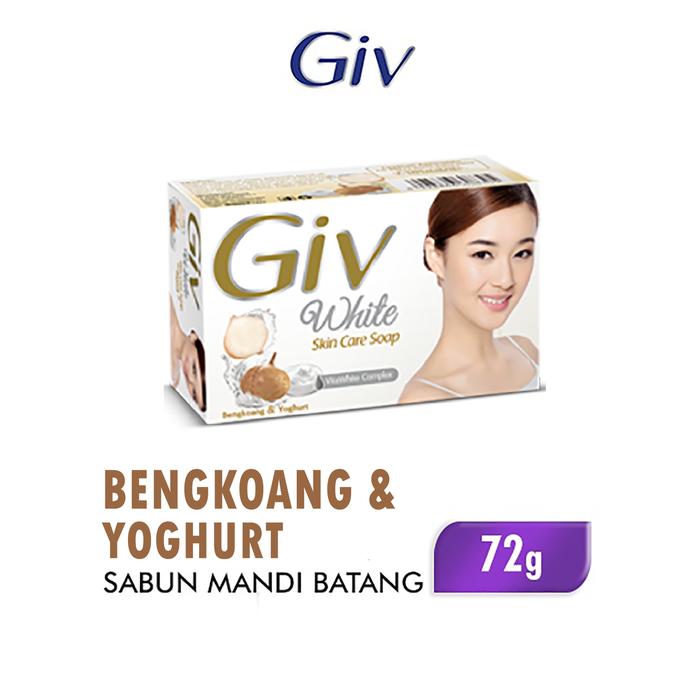 Giv White Bar Soap Bengkoang & Yogurth 72GR