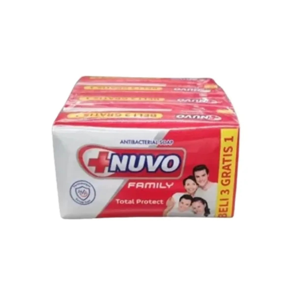 Nuvo Bar Soap Family Total Protect 4x100GR