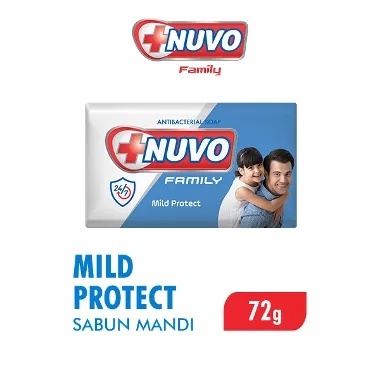 Nuvo Bar Soap Family Mild Protect 72GR