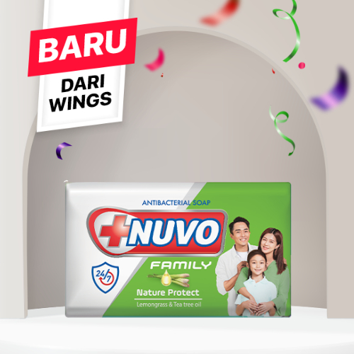 Nuvo Bar Soap Family Clean Protect 72GR