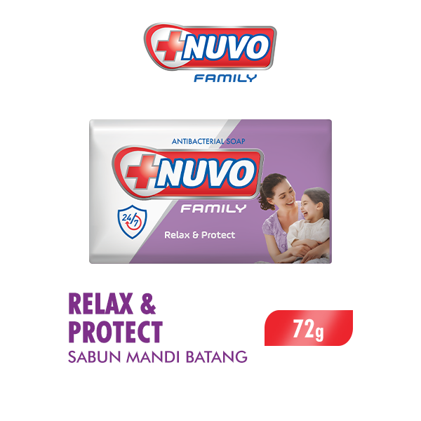 Nuvo Bar Soap Family Relax & Protect 72GR