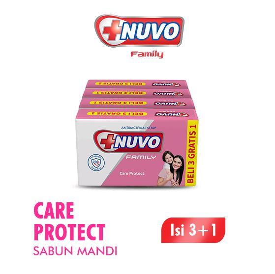 Nuvo Bar Soap Family Care Protect 4x72GR