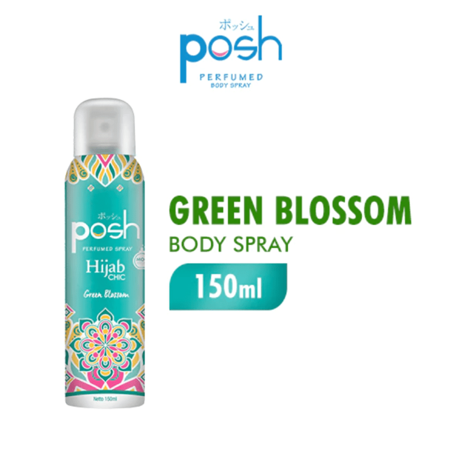 Posh Hijab Perfumed Spray Green Blossom 150ML