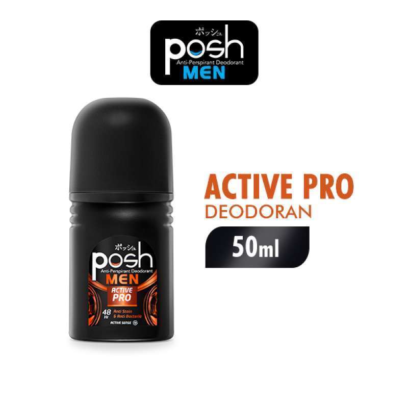 Posh Men Deodorant Roll On Active Pro 50ML