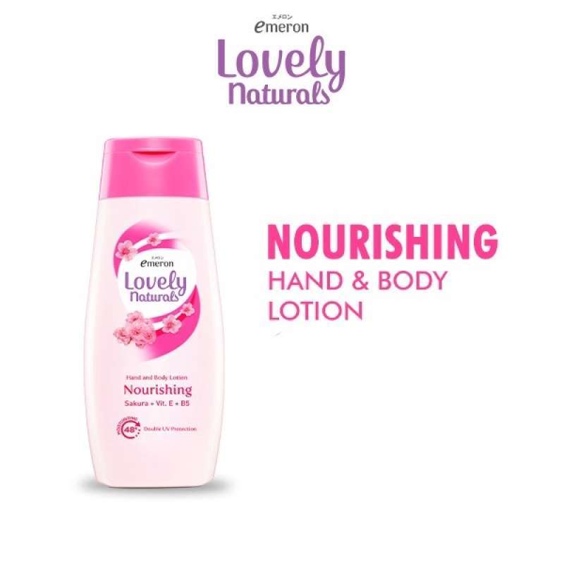 Emeron Lovely Naturals Body Lotion Sakura Btl 100ML