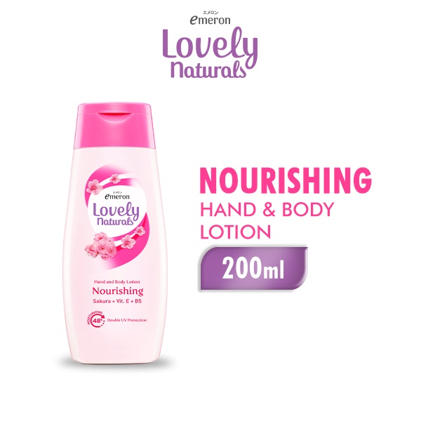 Emeron Lovely Naturals Body Lotion Sakura Btl 200ML