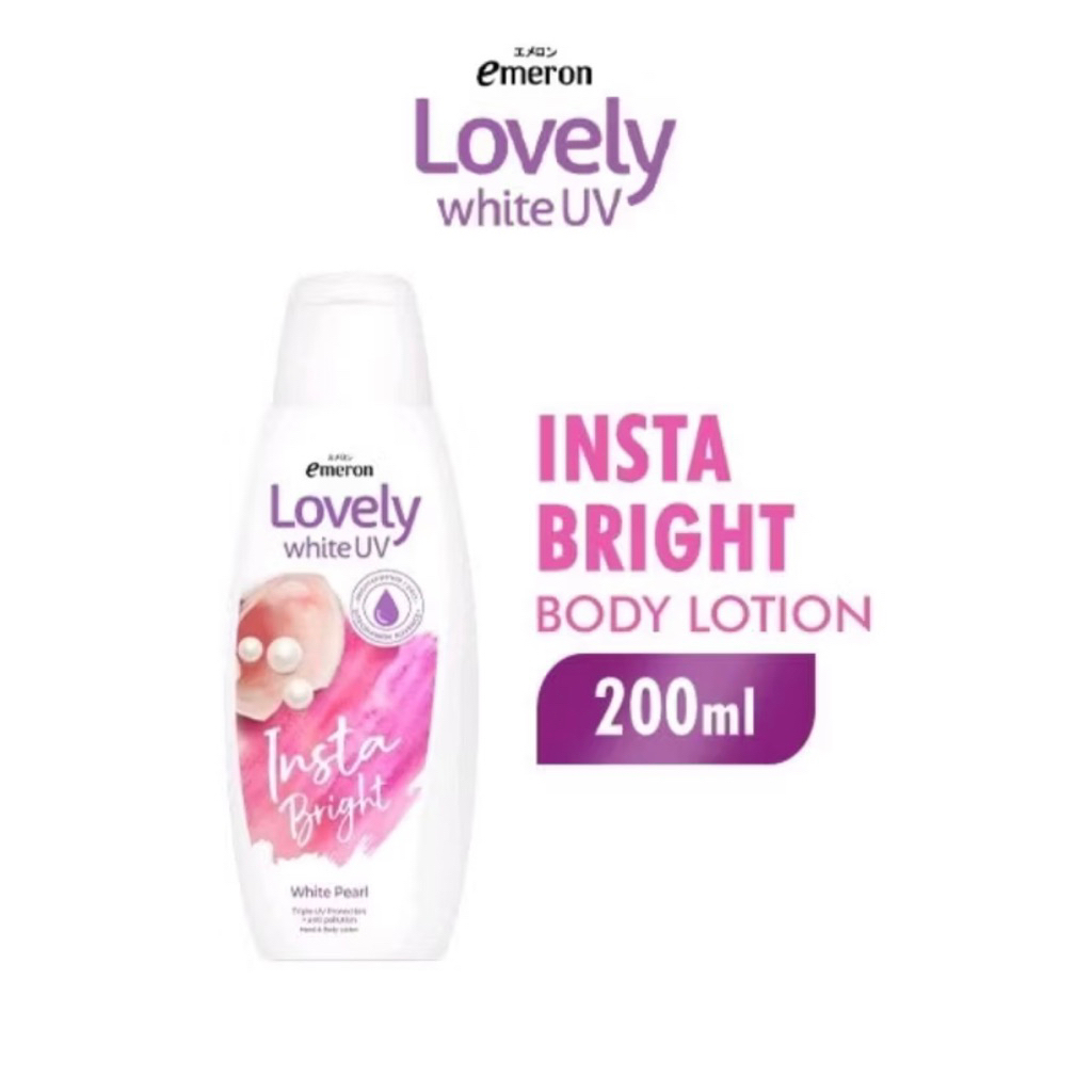 Emeron Lovely White UV Body Lotion White Pearl Btl 200ML