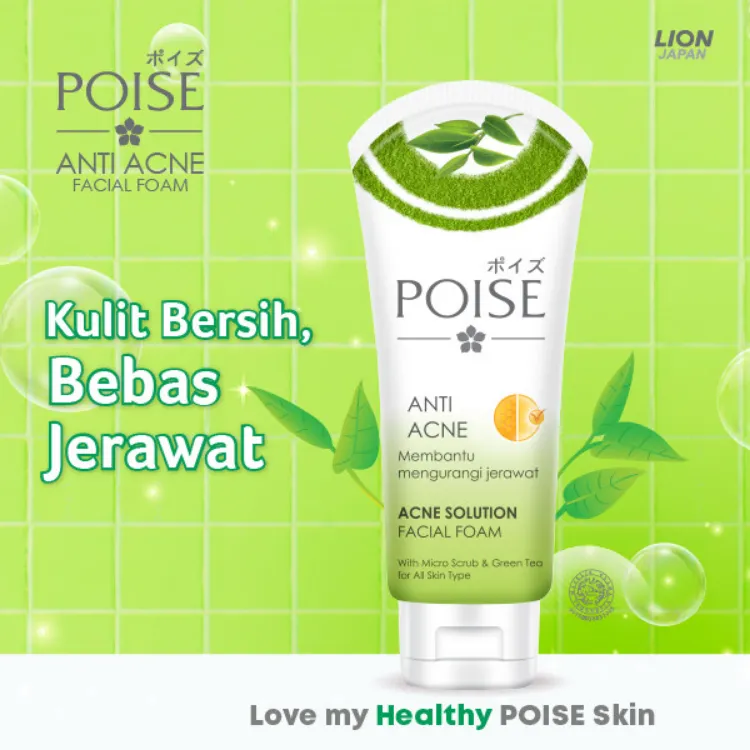 Poise Facial Foam Anti Acne 100GR