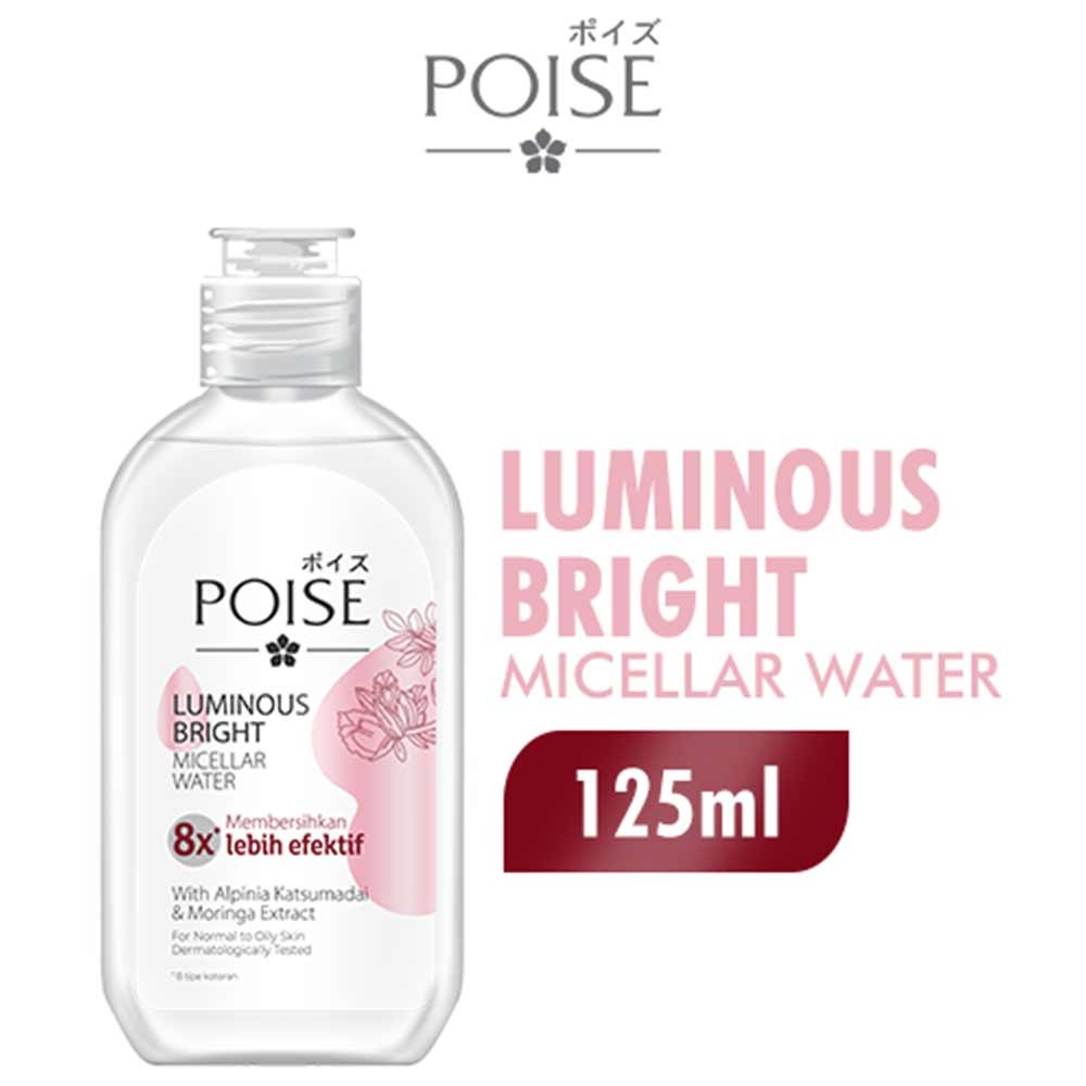 Poise Micellar Water Luminous Bright 125ML