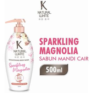 K Natural White Brightening Body Wash Sparkling Magnolia Btl 500ML