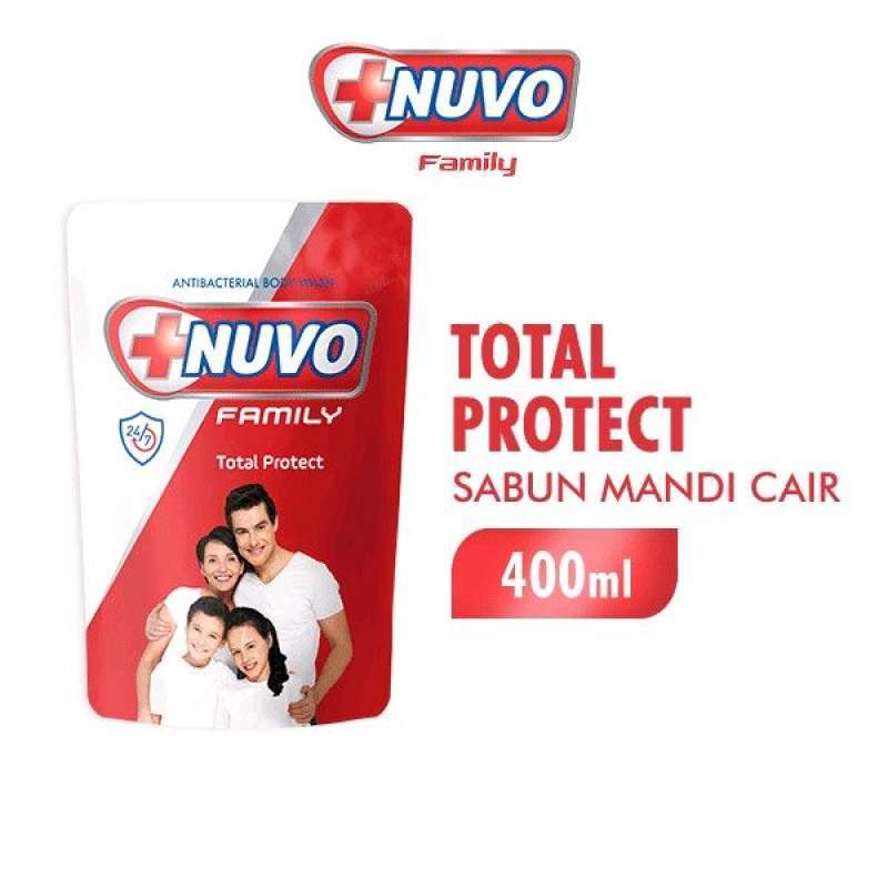 Nuvo Body Wash Family Total Protect Pch 400GR