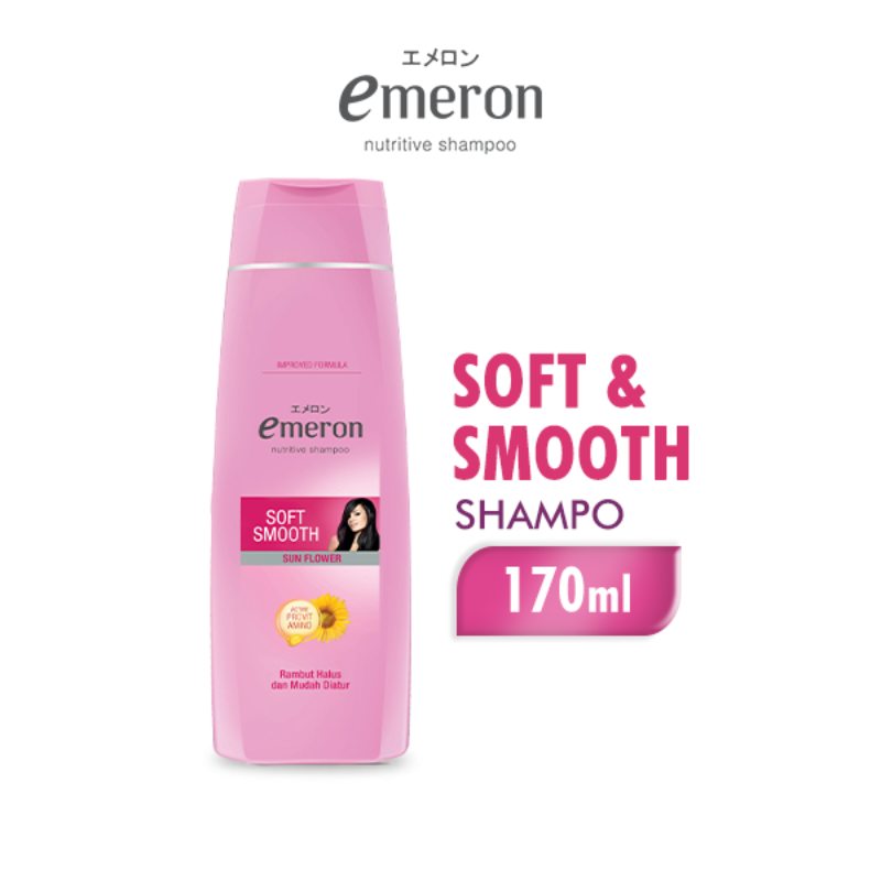 Emeron Shampoo Soft & Smooth Btl 170ML