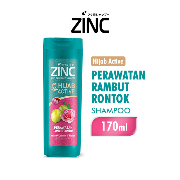 Zinc Shampoo Hijab Active Btl 170ML