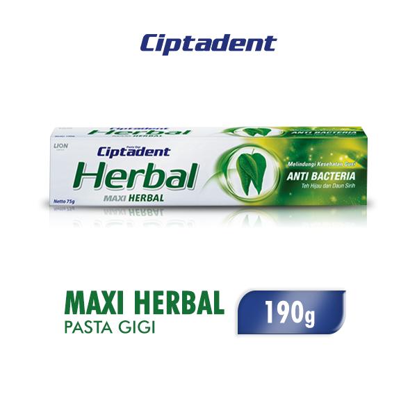 Ciptadent Pasta Gigi Herbal Maxi Herbal 190GR